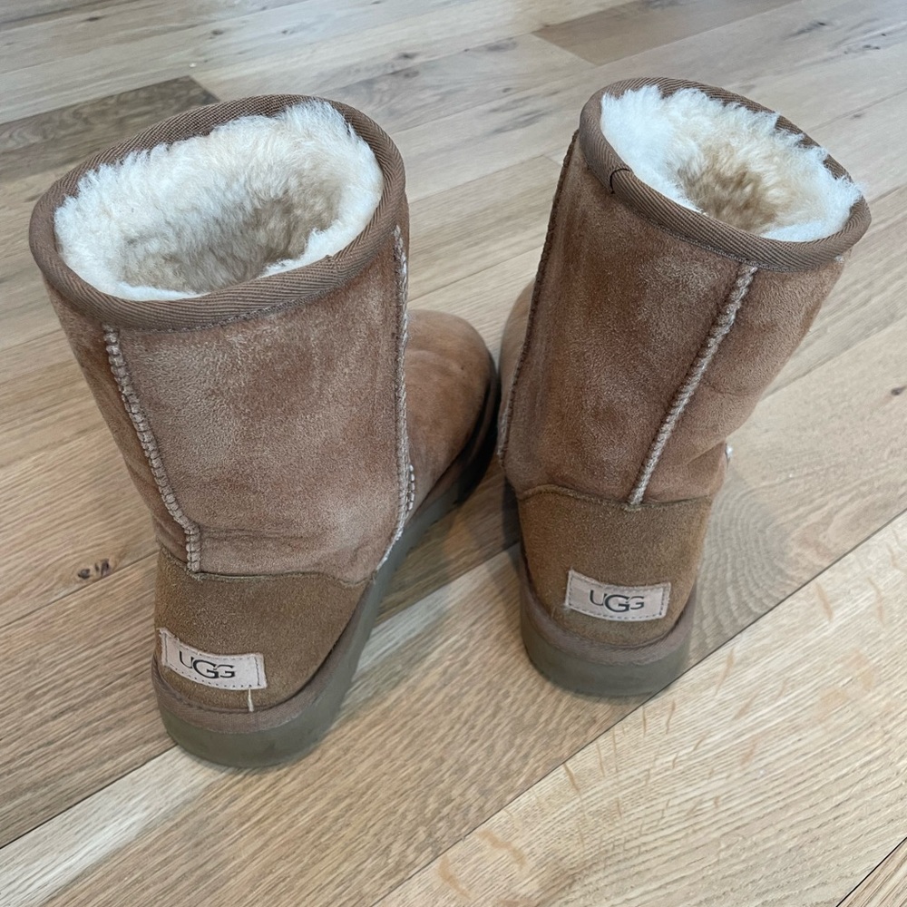Size 7 UGG Chestnut Sheepskin Boots